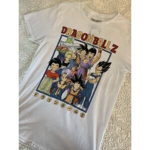 NWT Dragon Ball Z White T-Shirt Size Small by Bird Studio Toei Anime Shueisha